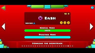 GEOMETRY DASH 22 – “DASH” 100 COMPLETE ALL COINS [upl. by Irt]