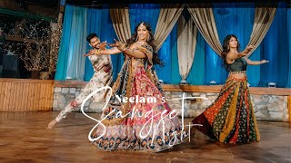 NEELAM WEDDING SANGEET BOLLYWOOD DANCE  Ghoomar Ghar More Pardesiya Chaka Chak Saami Dheeme [upl. by Trudey389]