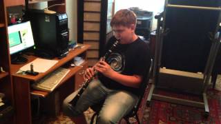 Autumn Leaves Clarinet Kirill Pudavov 13 years old [upl. by Marl]