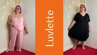 Plus Size Fashion Grannycore LoungewearSleepwear Tryon Haul  Luvlette [upl. by Sonnnie]