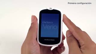 Medidor OneTouch Verio® cómo configurar su medidor [upl. by Clorinde]