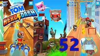 My Talking Tom Hero Dash Dash 52 [upl. by Greyson977]