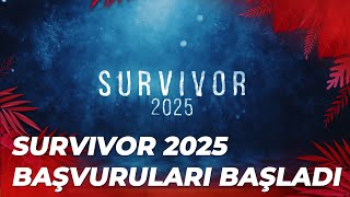 Survivorın Heyecanla Beklenen Yeni Sezonunun Başvuruları Başladı SurvivorTurkiye [upl. by Ellehcyar]