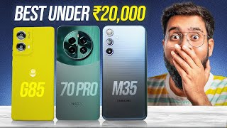 Moto G85 vs Samsung M35 vs Narzo 70 Pro Full Comparison 😱 BIG MISTAKE [upl. by Yrreg]