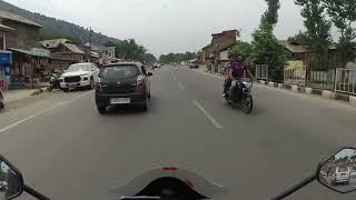 Traversing Achabal Via Kokernag Highway  Raw Footage [upl. by Arodasi]