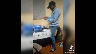 Cordin recording Nguwe ilovefreestyle remix music [upl. by Latsyrk45]