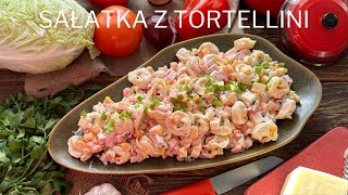 Imprezowa sałatka z tortellini Musisz ją koniecznie zrobić sałatkamojedomowejedzenie [upl. by Erickson]