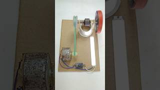 Free Energy  Powerback Flywheel • Dc Motor  dcmotor tech shorts dcmotorproject [upl. by Yalhsa]