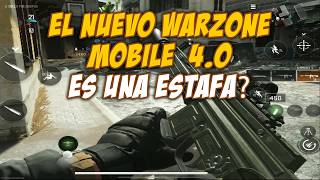 EL NUEVO WARZONE MOBILE 40 ES UNA ESTAFA [upl. by Beore]