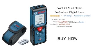 Bosch GLM 40 Laser Distance Measurer [upl. by Salis607]