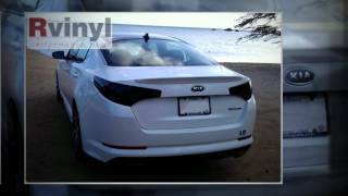 20112013 Kia Optima SX  Rtint® Blackout Tail Light Tint  Customer Installation Slideshow [upl. by Ennaeirrac]