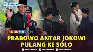 🔴Purna Tugas Jokowi Langsung Pulang Kampung ke Solo Prabowo ikut Antar Presiden ke7 RI ke Bandara [upl. by Walrath255]