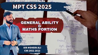 MPT 2025 Maths Portion  CSS 2025 MPT General Ability questions with answers css mpt ability [upl. by Laurentium941]