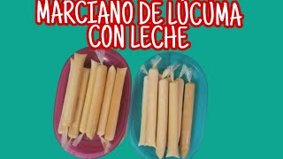 MARCIANOS DE LUCUMA CON LECHE  Receta Peruana  Cocinando con Maricielo [upl. by Gabrielle]