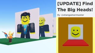 Tutorial How To Get Guess The Bighead in Find The Big Heads by etangamermaster [upl. by Niwred]