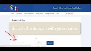 how to register comnp domain in Nepal [upl. by Tijnar]