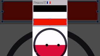 Pesadilla de Polonia 🇵🇱 countryballs humor shorts viral [upl. by Attiuqehs956]