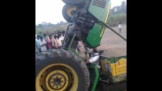 TRACTOR ACCIDENTS IN PUNJAB INDIA FULL VIDEO [upl. by Yekcin]