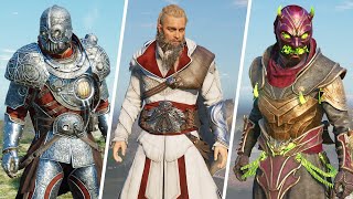 Assassins Creed Valhalla  ALL 54 Armor Sets Showcase AC Valhalla amp All DLC [upl. by Hodges]