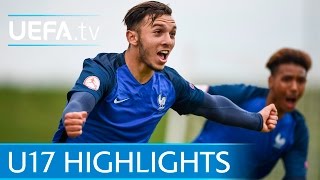 U17 Highlights Lastgasp Gouiri takes France past Scotland [upl. by Savage]