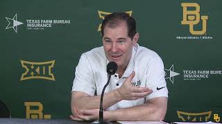 Baylor Basketball M Media Availability  January 30 2024 [upl. by Hereld]