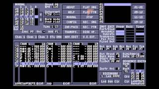 Bullet Sequence by Cube Atari ST maxYMiser music [upl. by Tenahs]