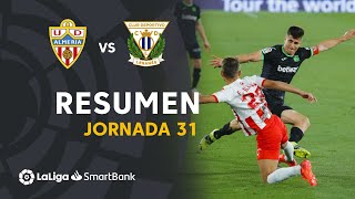 Resumen de UD Almería vs CD Leganés 11 [upl. by Notxap477]