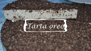 Tarta oreo casera sin horno  La cocina de Sara [upl. by Gabor]