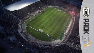 Η Φλεγόμενη Τούμπα από ψηλά  PAOK TV [upl. by Elkcim]