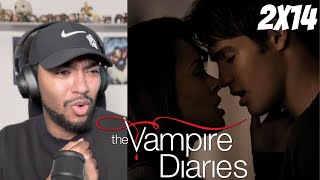 The Vampire Diaries 2x14 quotCrying Wolfquot REACTION [upl. by Kamilah446]