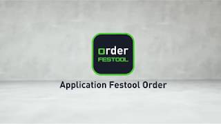 Application Festool Order [upl. by Hux]