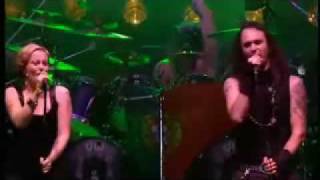 Moonspell amp Anneke van Giersbergen  Scorpion Flower Live at Graspop 2008 [upl. by Virg307]