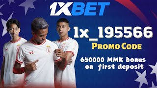 1xbet promo code Myanmar  1xBet Registration Myanmar  1xbet bonus Myanmar [upl. by Pru]