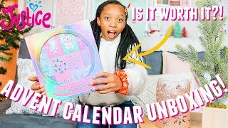 Justice 12 Days Of Beauty Advent Calendar Unboxing 2019  Just Jordyn [upl. by Edyak43]