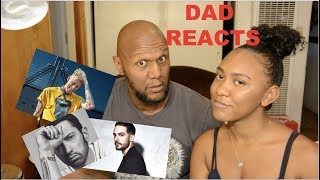 MY DAD REACTS TO THE MGK GEAZY EMINEM BEEF he goes off  Kennedy Humphrey [upl. by Partan]