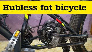 Making Hubless Fat Bike  Dual disc break hub  Modified Bicycle  Part 9  The yk 2626 [upl. by Byrne]