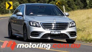 2018 MercedesBenz S 350d Review  motoringcomau [upl. by Alusru]