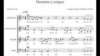 Desarma y sangra  Charly García Arr Joaquín Martínez Dávila [upl. by Navak]