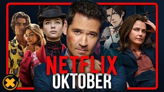 NETFLIX Serien Neu im Oktober  SerienFlash [upl. by Naerad777]