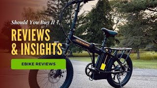 the SOHAMO H3 ‎750W Ebike  Key Insights [upl. by Neuburger]