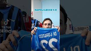 NAPOLI LECCE 10 DI LORENZO 🩵 SOGNO SCUDETTO 🇮🇹 shorts napoli lecce [upl. by Ianaj250]