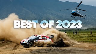 Rally Fans Rejoice Top Moments from 2023 WRC Season [upl. by Enelyt]