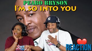 First Time Hearing Peabo Bryson  “Im So Into You” Reaction  Asia and BJ [upl. by Iretak7]