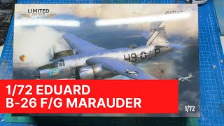 Eduard 172 B26 FG Marauder A look inside the box [upl. by Agathe]