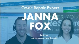 Credit Repair expert Janna Fox  ReScore Your Life [upl. by Hindu]