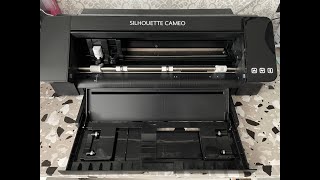 Silhouette Cameo 4 Unboxing und Ersteinrichung [upl. by Niroht]