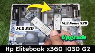 HP EliteBook x360 1030 G2 128Gb M2 SSD To 512Gb Nvme Installation Tutorial Video [upl. by Adehsar470]