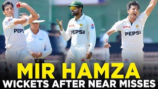 Mir Hamza Gets 2 Wickets After Multiple Missed Chances  Pakistan vs Bangladesh  PCB  M8A1K [upl. by Naujuj323]