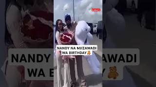 😋NANDY NA MJIZAWADI WA BIRTHDAY 🥳🎂🧸 viralvideo shortsvideo trending globaltv youtube live [upl. by Unhsiv478]