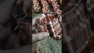 3 November 2024 copper turning cnc follow [upl. by Nnaytsirk995]